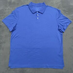 Tackle & Tides Royal Blue Short Sleeve Polo‎ Shirt Men's XXL Cotton Blend